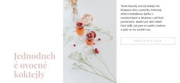 Šablona CSS Pro Ovocné Koktejly