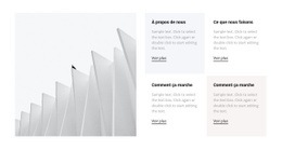 À Propos De Notre Travail Modèle De Site Web De Services