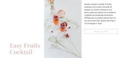 Cocktail Di Frutta - Website Creator HTML