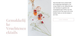 CSS-Sjabloon Voor Vruchtencocktails