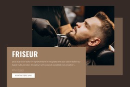 Friseure Und Friseurladen - HTML5-Zielseite