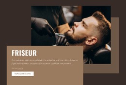 Friseure Und Friseurladen - Kostenlos Herunterladbare Joomla-Vorlage