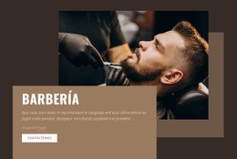 Barberos Y Peluquería - Mejor Plantilla De Sitio Web