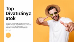 Top Divatirányzatok - Ingyenes Sablonok