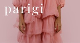 Settimana Della Moda Di Parigi Modello Gratuito