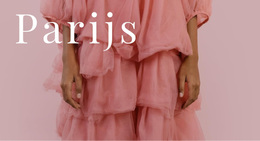 Modeweek In Parijs - WordPress-Thema