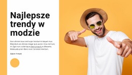Najważniejsze Trendy W Modzie - Pobranie Szablonu HTML