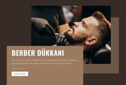 Berber Ve Berber Premium Şablon