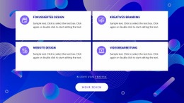 Mehrzweck-HTML5-Vorlage Für Design Studio Dienstleistungen