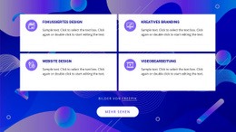 Design Studio Dienstleistungen - Mehrzweck-Webdesign