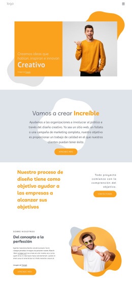 Creamos Sitios Web Memorables - HTML Web Page Builder