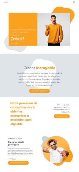 Modèle De Conception Gratuit Pour Nous Créons Des Sites Web Mémorables