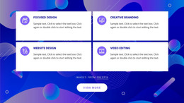 Design Studio Services - HTML Web Page Template