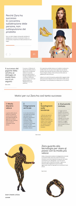 Zara Success - Modello Di Sito Web Joomla