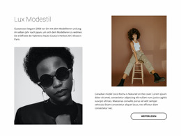 Lux Modestil – Joomla-Website-Template