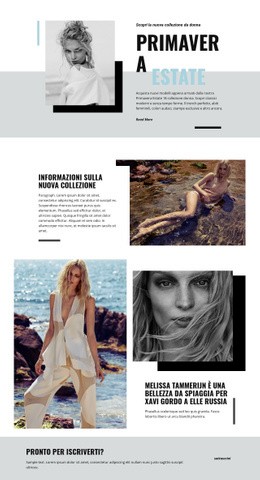 Moda Da Spiaggia - HTML Website Builder