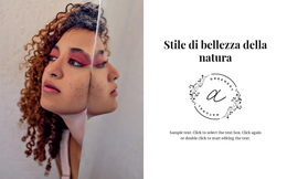 Bellezza Afro - Tema WordPress Professionale Personalizzabile