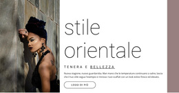 Stile Orientale - Modello WordPress