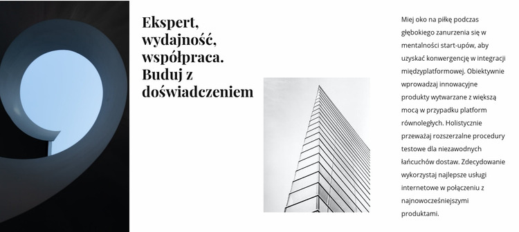 Agencja budownictwa architektonicznego Szablon Joomla
