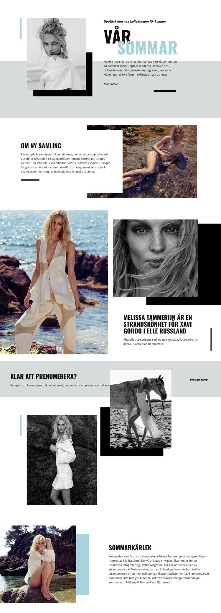 Strandmode WordPress -tema