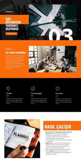 İş Büyümesi - HTML Şablonu Indirme