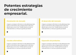 Estrategia De Rápido Crecimiento - Plantilla Joomla Para Cualquier Dispositivo