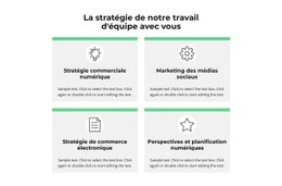 Modèle D'Une Page Pour Mes Prestations De Services