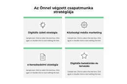 Szolgáltatásaim – Testreszabható Sablon