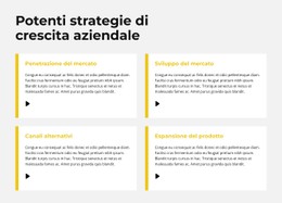 Strategia Di Crescita Rapida Download Gratuito Del Modello CSS