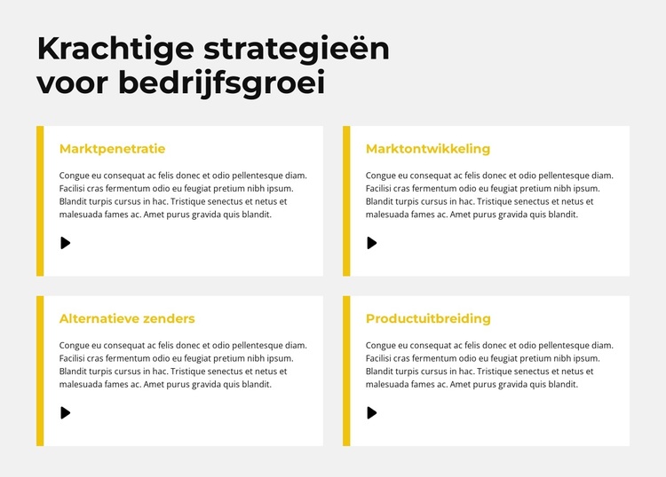 Snelle groeistrategie WordPress-thema