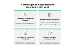 Minha Prestação De Serviços - Melhor Design De Modelo De Site