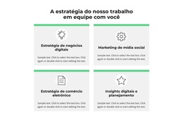 Minha Prestação De Serviços - Tema WordPress De Arrastar E Soltar