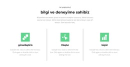 Ana Adımlar Için Sayfa Web Sitesi