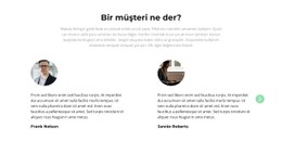 Görüşler Içeren Kaydırıcı Tablo CSS Şablonu