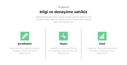 Ana Adımlar - Ücretsiz Web Sitesi Oluşturucu