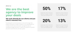 Percentage Counter - Free HTML Template
