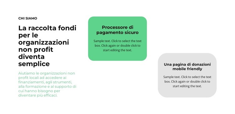 Testo in diverse forme Costruttore di siti web HTML