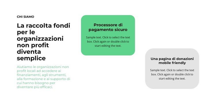 Testo in diverse forme Modelli di Website Builder