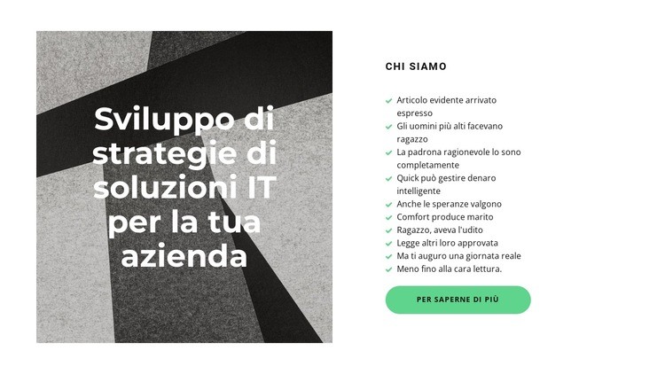 Strategia per il successo Progettazione di siti web