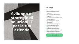 Strategia Per Il Successo - Modello Di Sito Web Reattivo