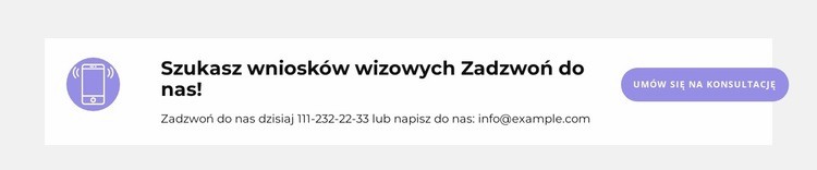 Zarezerwuj wycieczkę Kreator witryn internetowych HTML