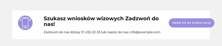 Zarezerwuj wycieczkę Szablon