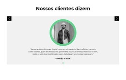 Opiniões Sobre O Cliente Modelo