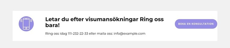 Boka en rundtur HTML-mall