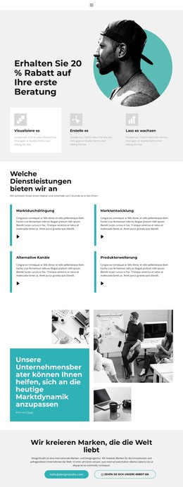 Site-Vorlage Für Rücksprache Mit Einem Experten