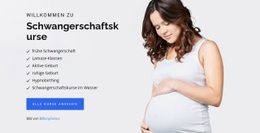 Schwangerschaft Geburt Und Baby - HTML5-Responsive Vorlage