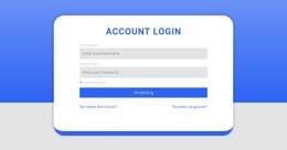 Anmeldeformular Mit Form - Professionell Gestaltet