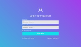 Login Für Mitglieder - Einfacher Community-Markt