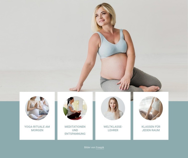 Top schwangerschaftskurse Landing Page