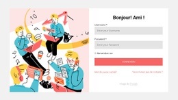 Salut L'Ami - Créateur De Site Web